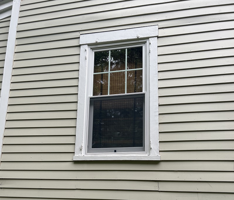 Double hung exterior